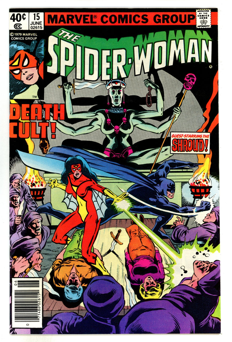 Spider-Woman Vol 1 15  VF (8.0)  (1979)  Newsstand  