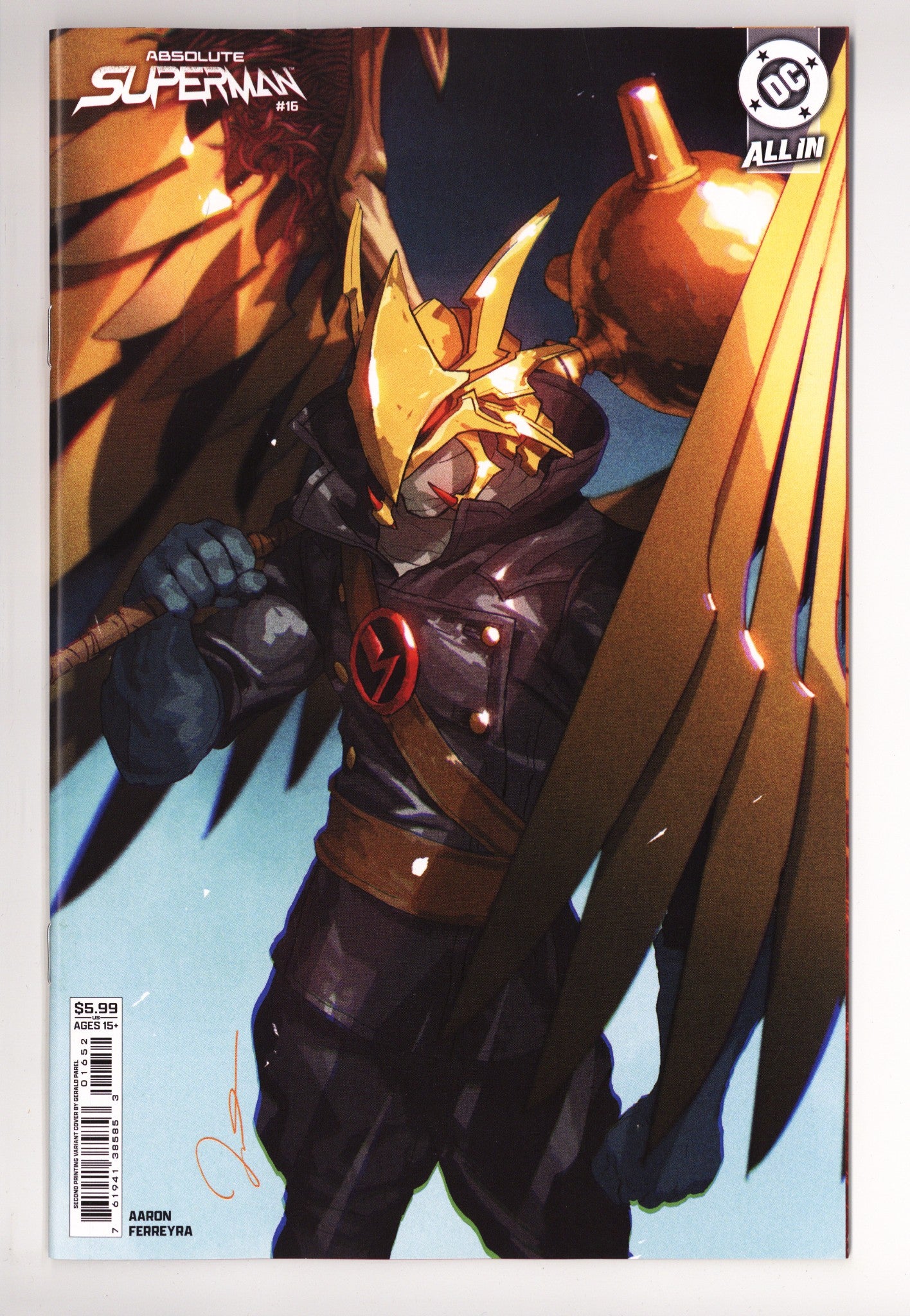Absolute Superman 16 Parel 2nd Print Variant (2026)