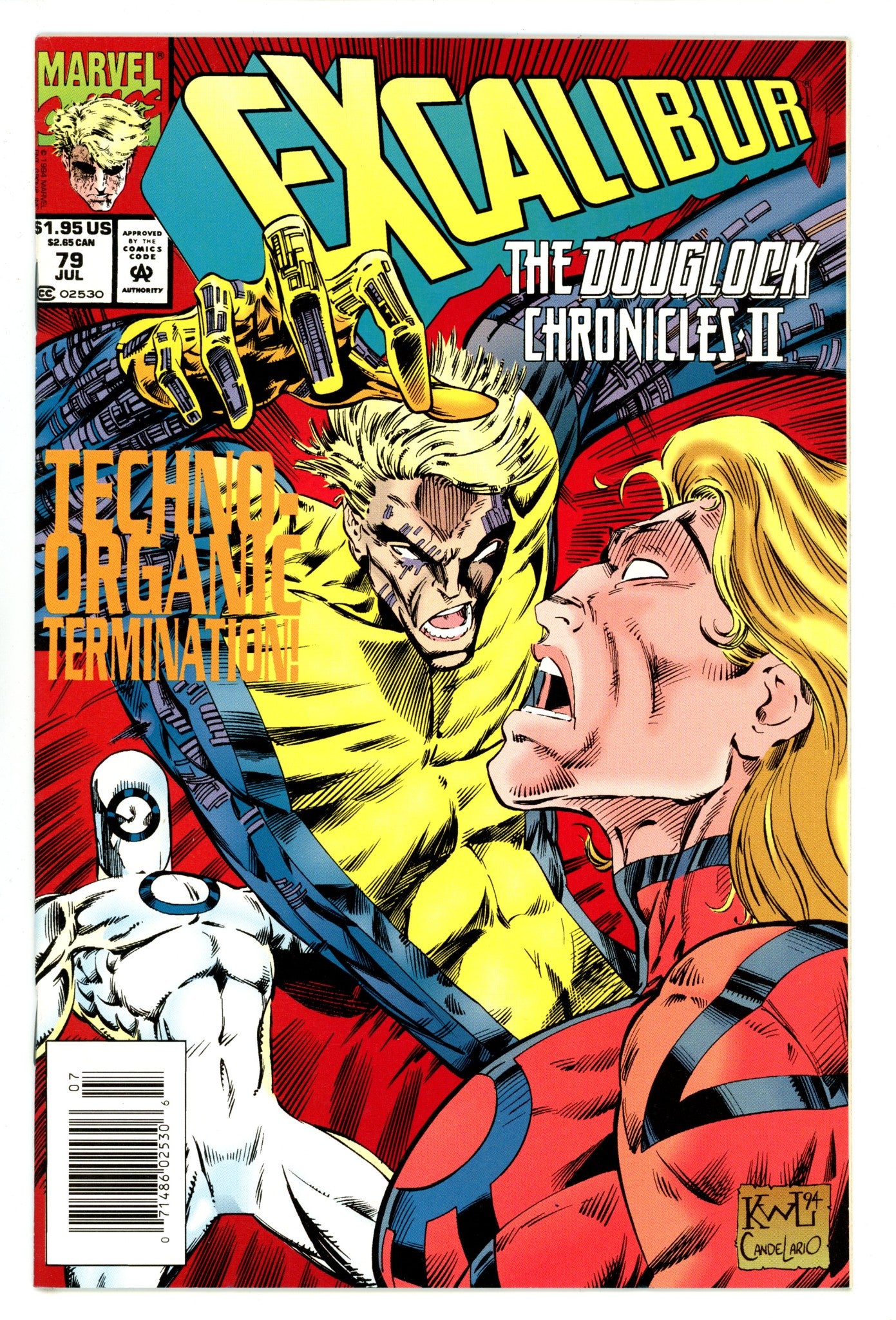 Excalibur Vol 1 79 High Grade (1994) Newsstand 