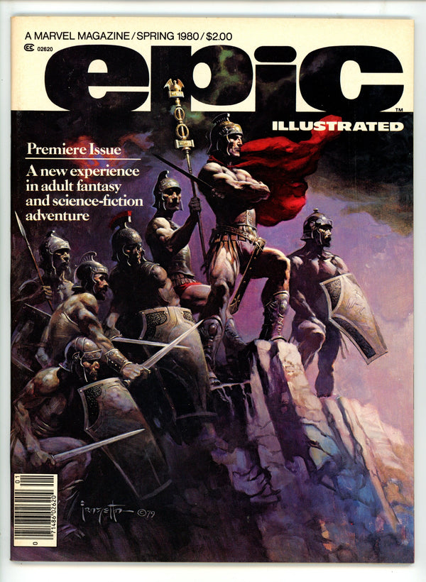 Epic Illustrated 1 VF- (7.5) (1980)