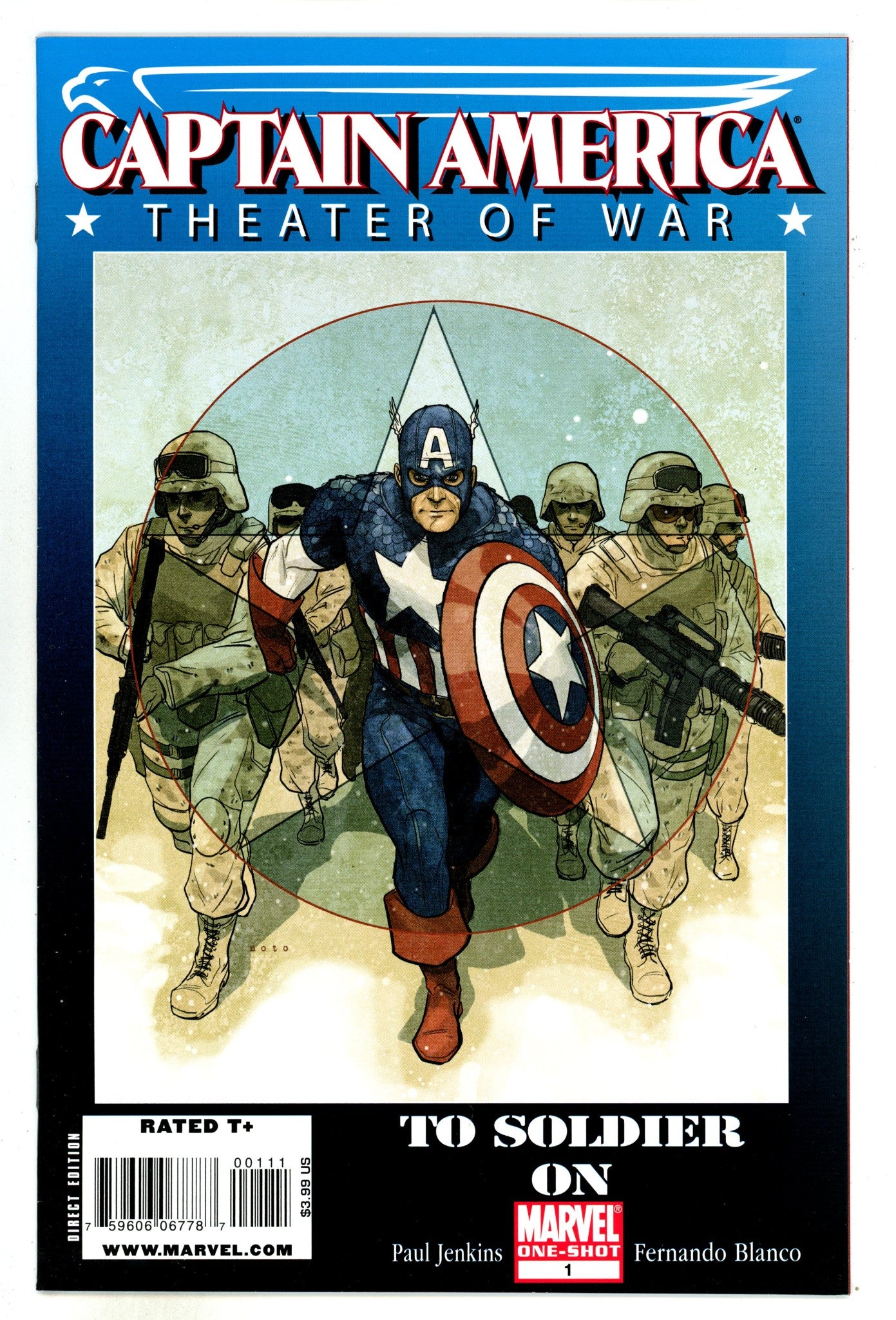 Captain America Theater of War: To Soldier On 1 High Grade (2009) 