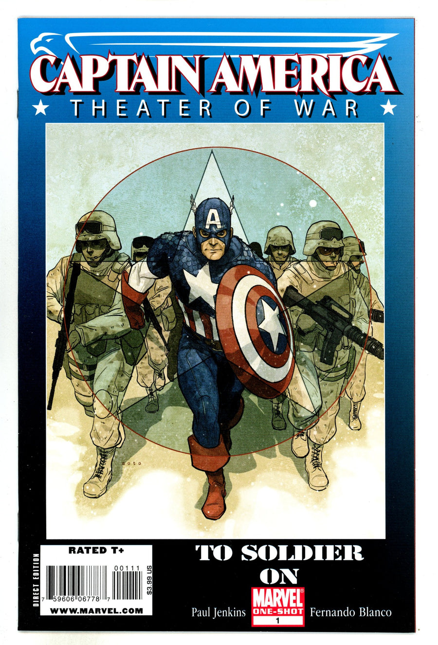 Captain America Theater of War: To Soldier On 1 High Grade (2009) 