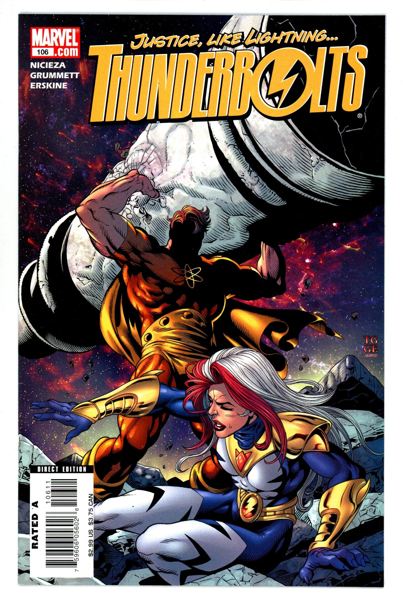 Thunderbolts Vol 1 106 High Grade (2006) 