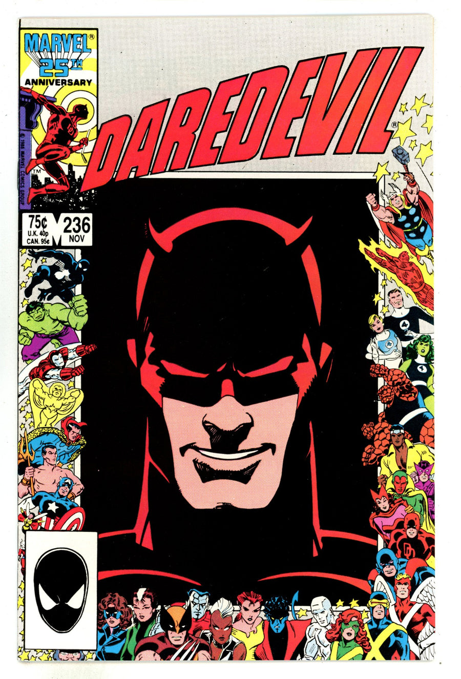 Daredevil Vol 1 236 VF- (7.5) (1986) 