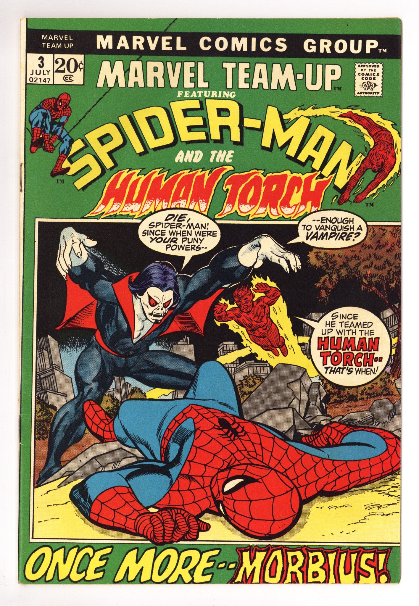 Marvel Team-Up Vol 1 3 FN (6.0) (1972) 
