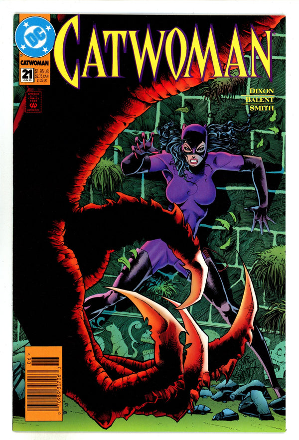 Catwoman Vol 2 21 Mid Grade (1995) Newsstand