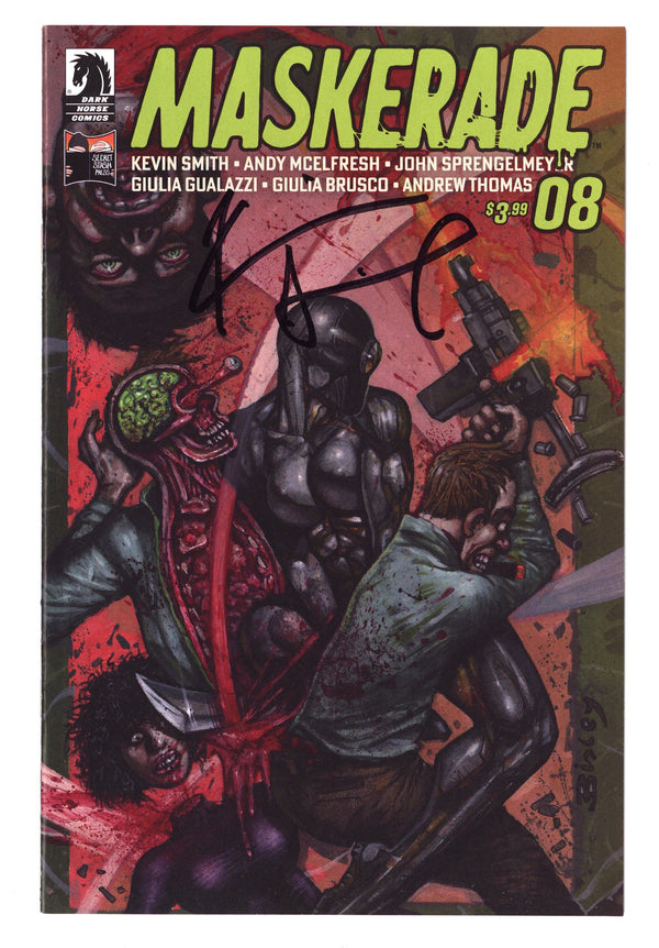 Maskerade 8 High Grade (2023) Bisley Variant Signed x1 Cover Kevin Smith