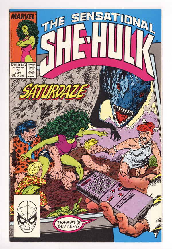 The Sensational She-Hulk 5 Mid Grade (1989)