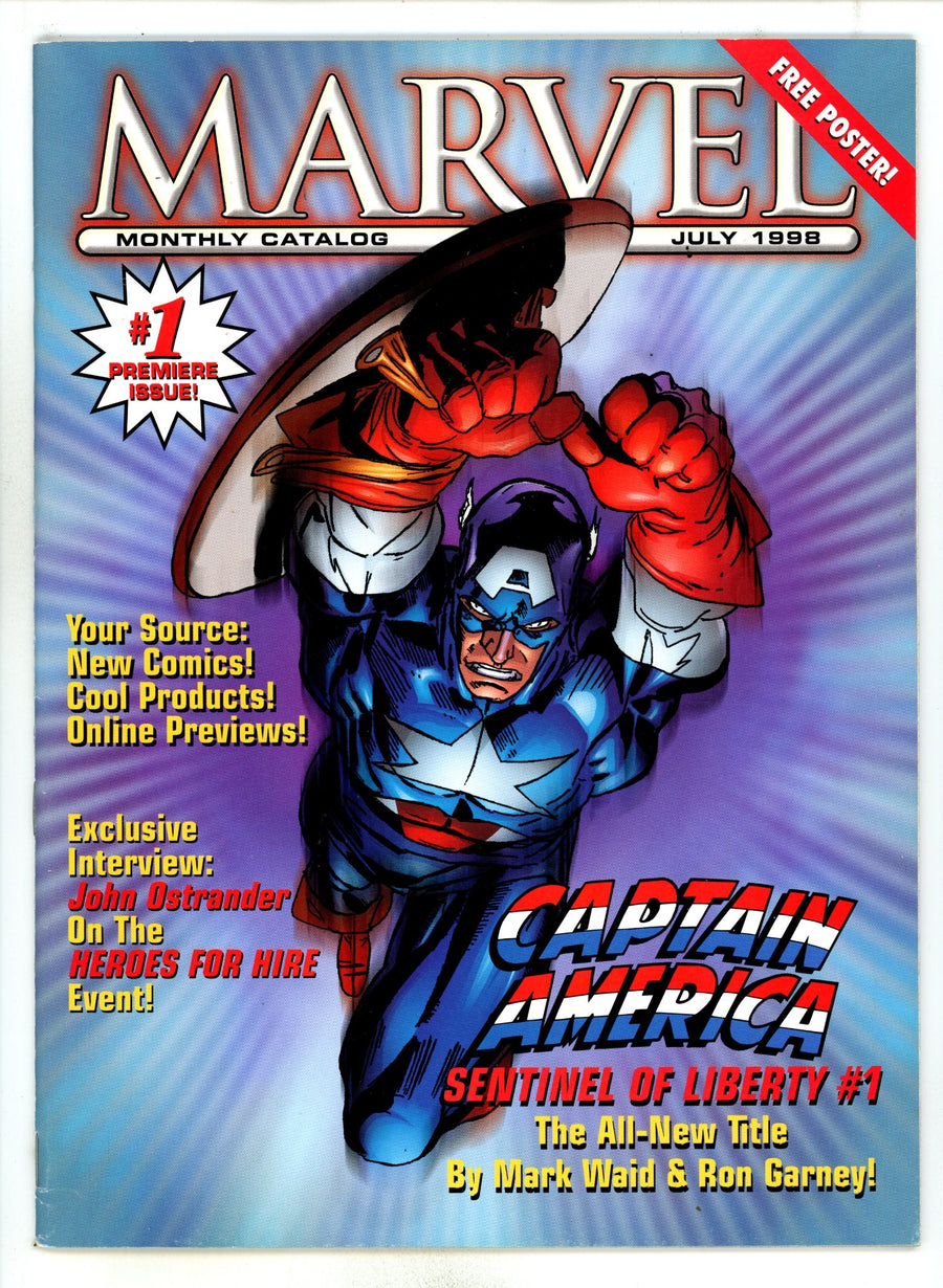 Marvel Monthly Catalog 1 Mid Grade (1998) 