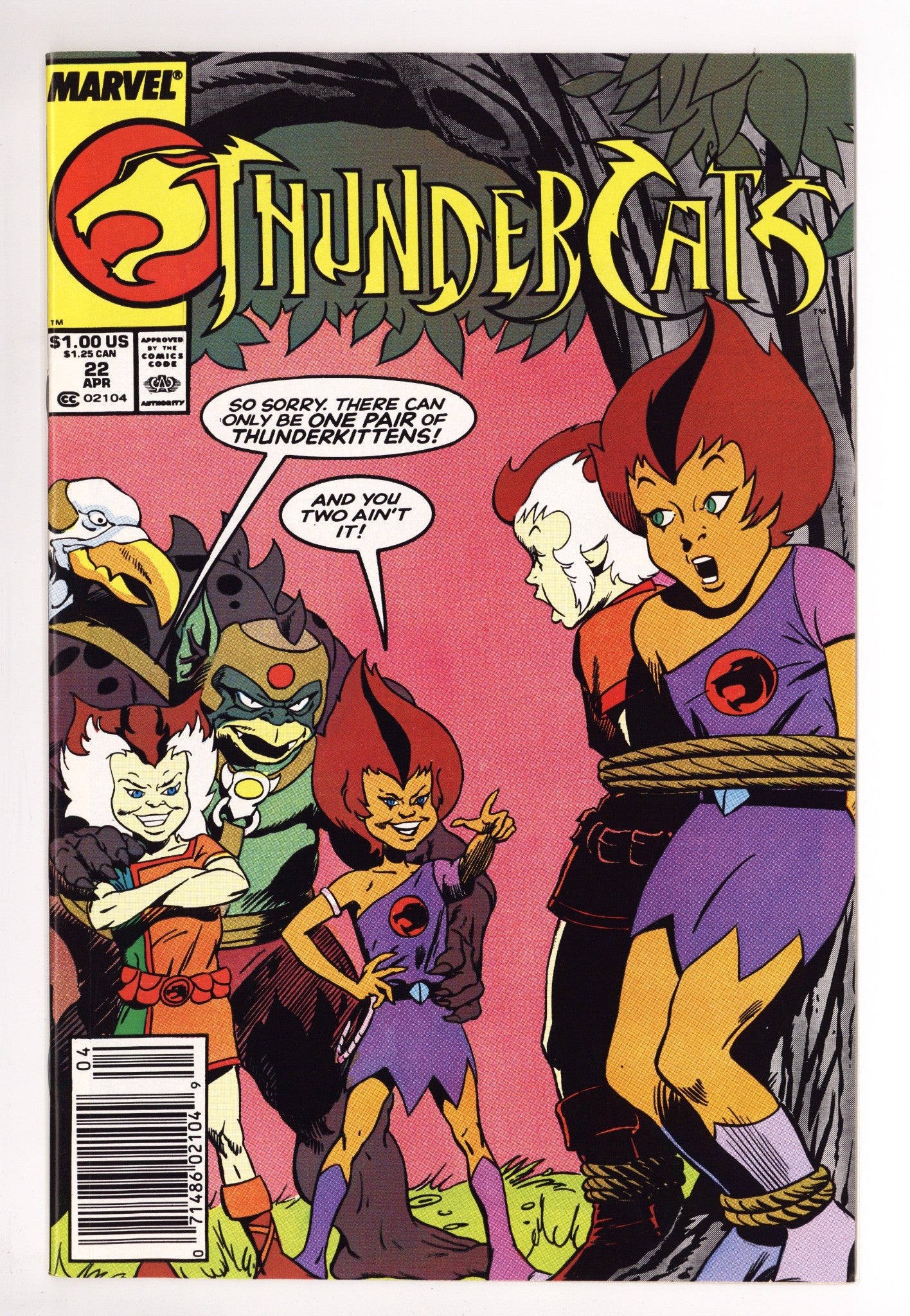 Thundercats 22 NM- (9.2) (1988) Newsstand 