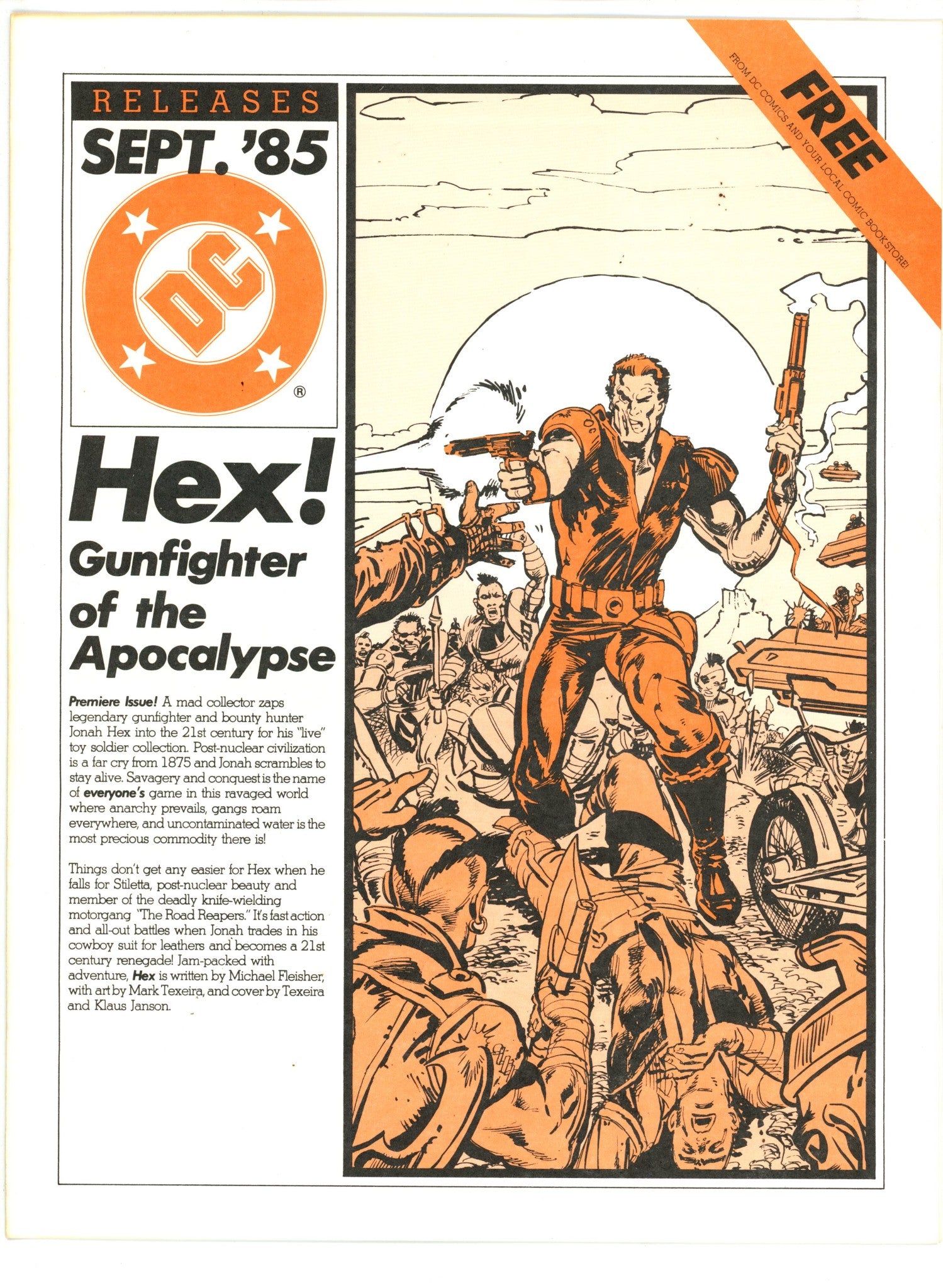 DC Releases 16 High Grade (1985) 