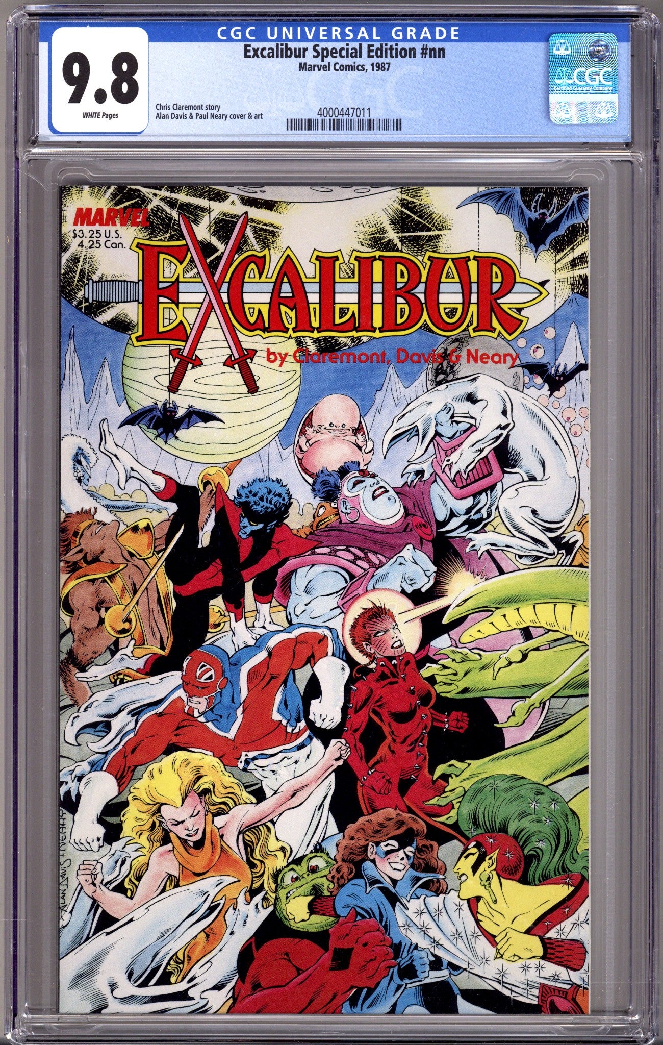 Excalibur Special Edition [nn] CGC 9.8 (NM/M) (1987) 