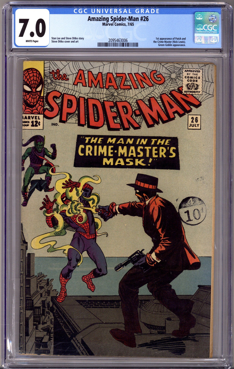 The Amazing Spider-Man Vol 1 26 CGC 7.0 (FN/VF) (1965) 