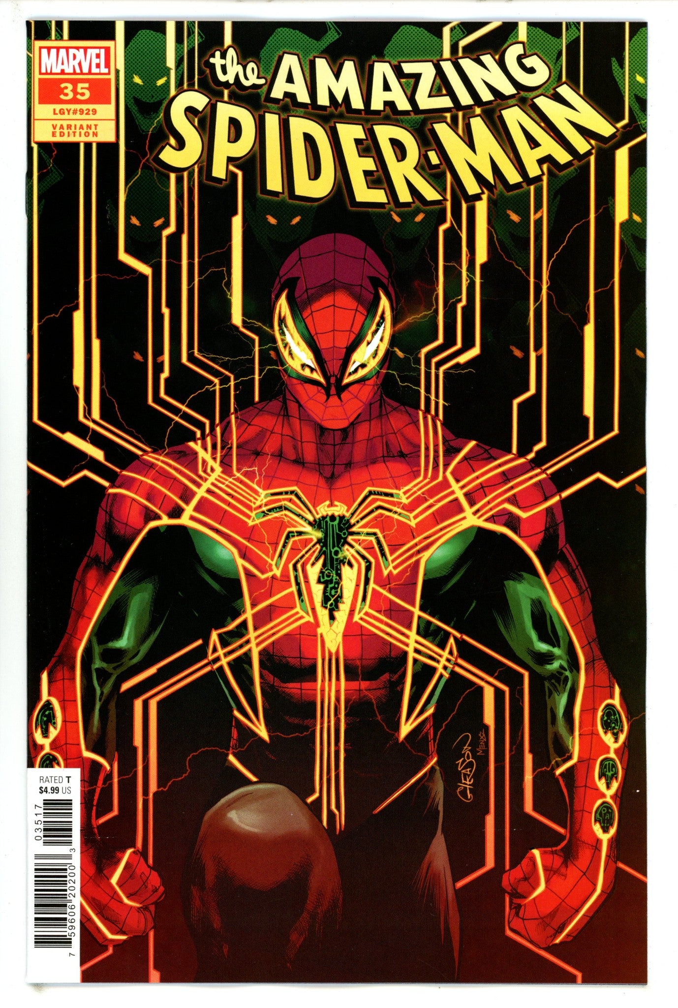 Amazing Spider-Man Vol 6 35 Gleason Incentive Variant NM (2023)