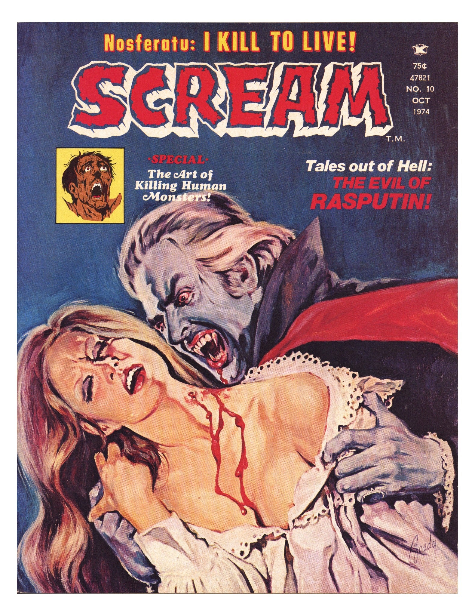 Scream 10 FN/VF (7.0) (1974) 