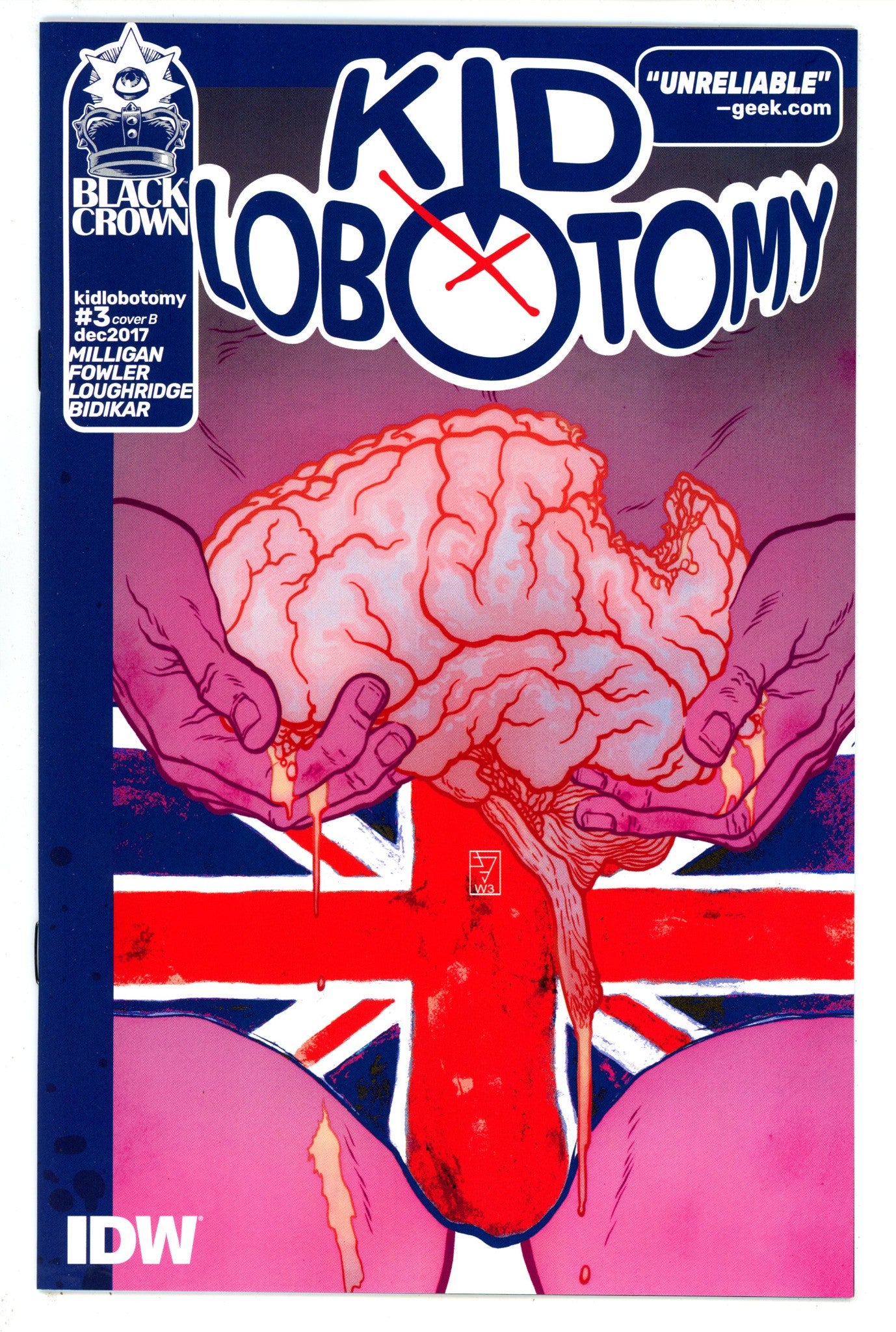 Kid Lobotomy 3 High Grade (2017) Williams Variant 