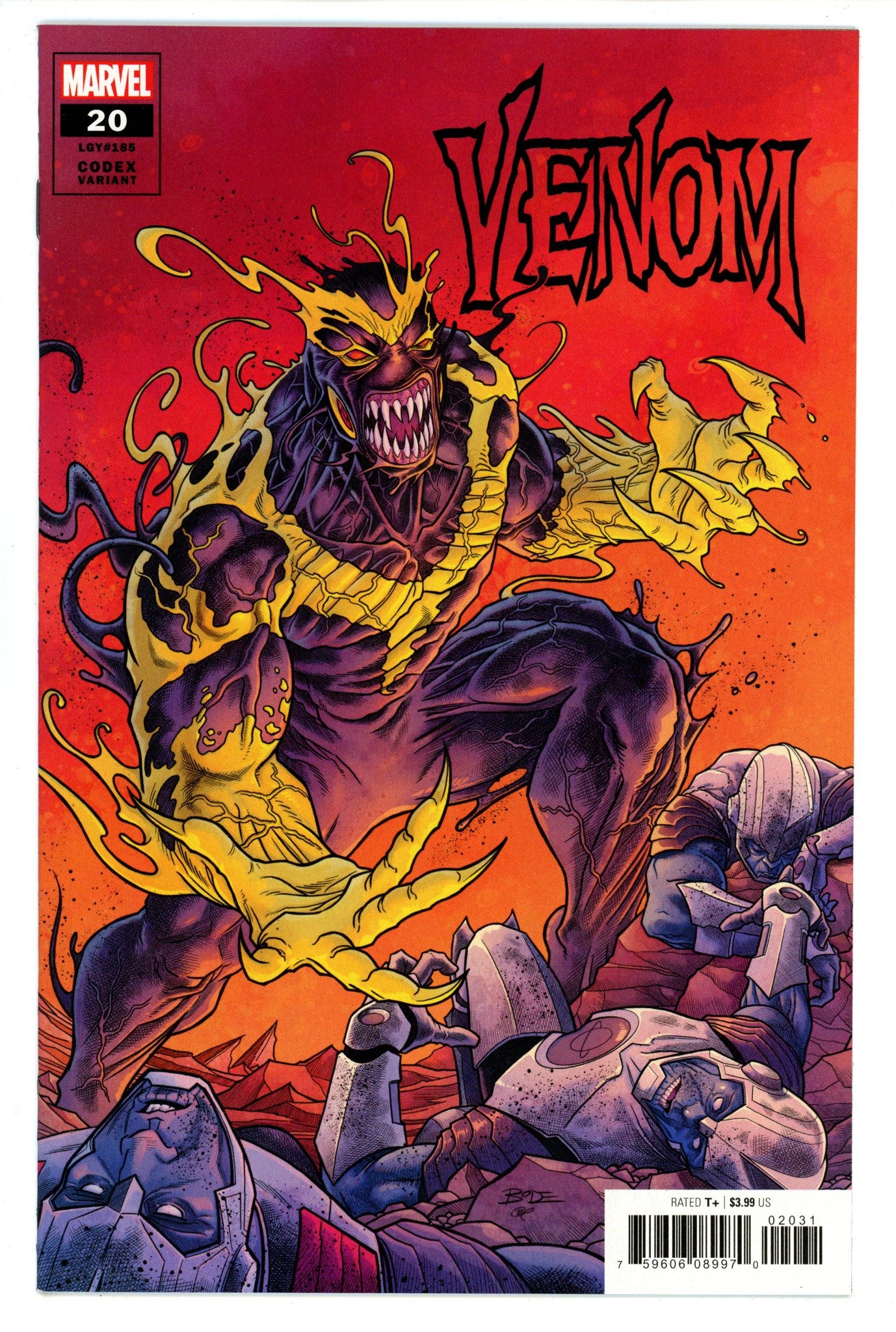 Venom Vol 4 20 (185) High Grade (2020) Sleeper Variant 