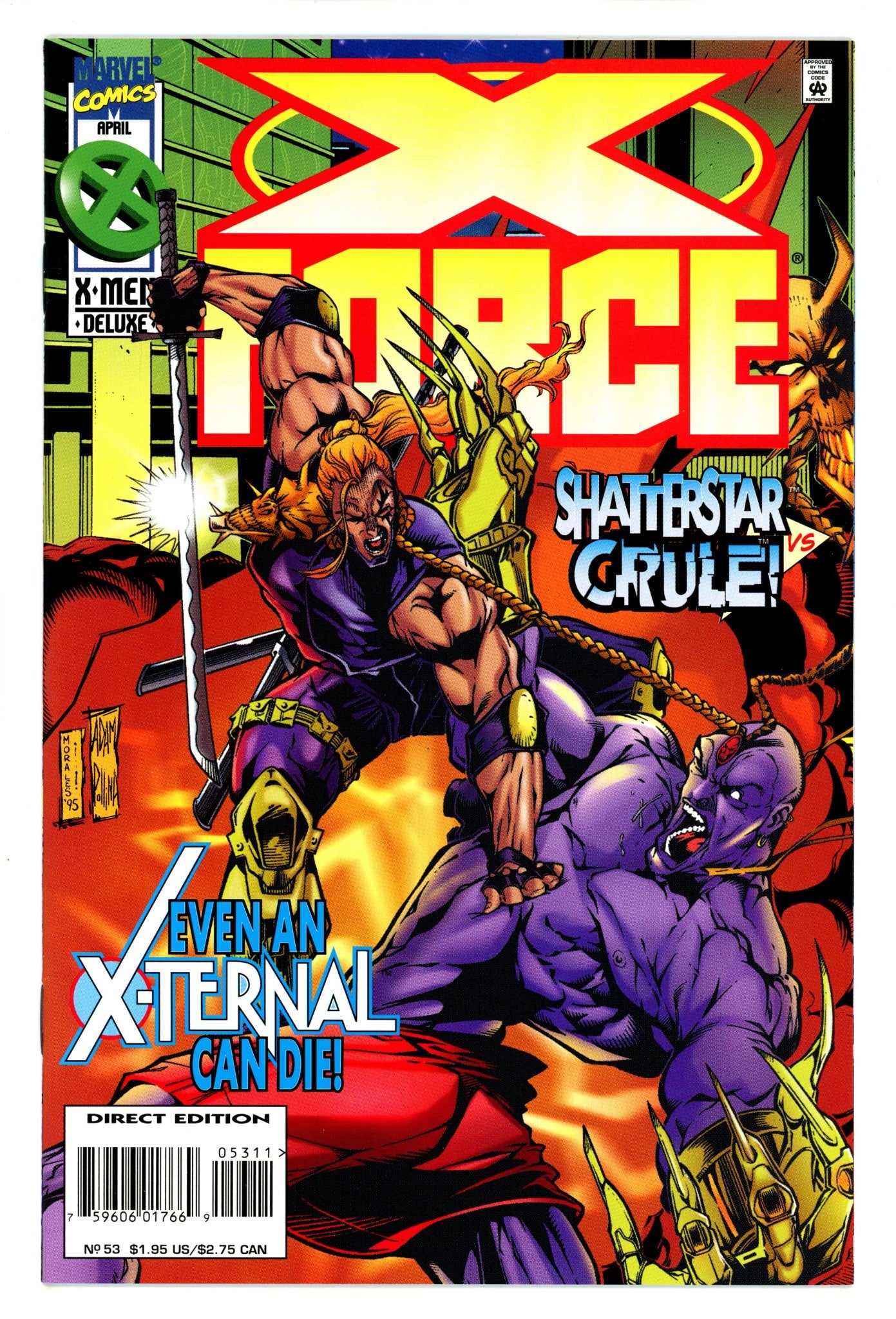 X-Force Vol 1 53 High Grade (1996) 