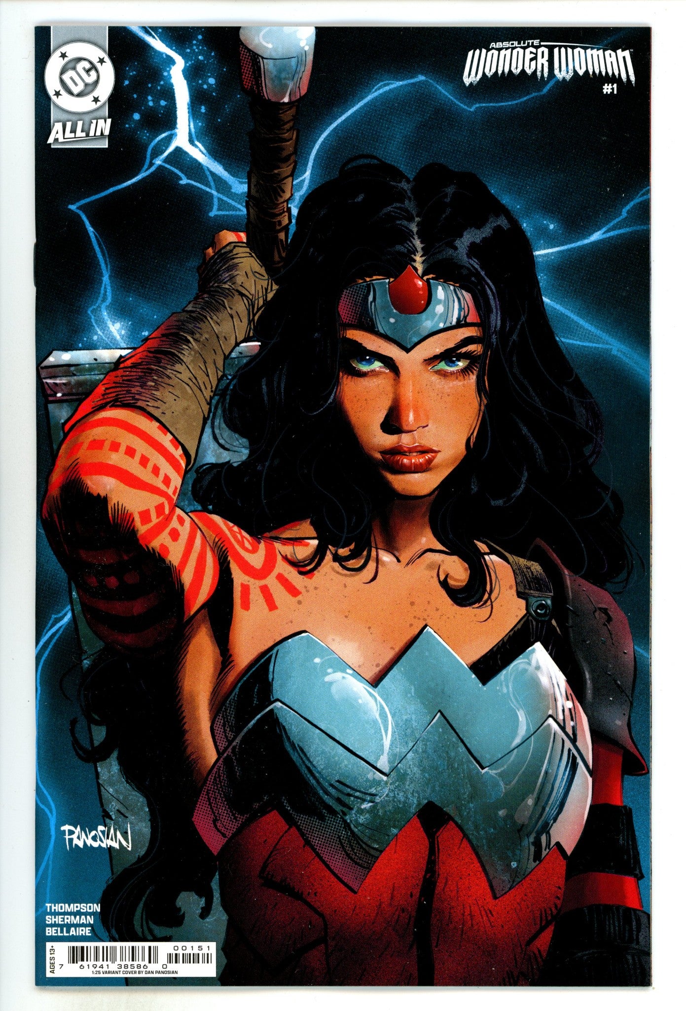 Absolute Wonder Woman 1 Panosian Incentive Variant NM- (2024)