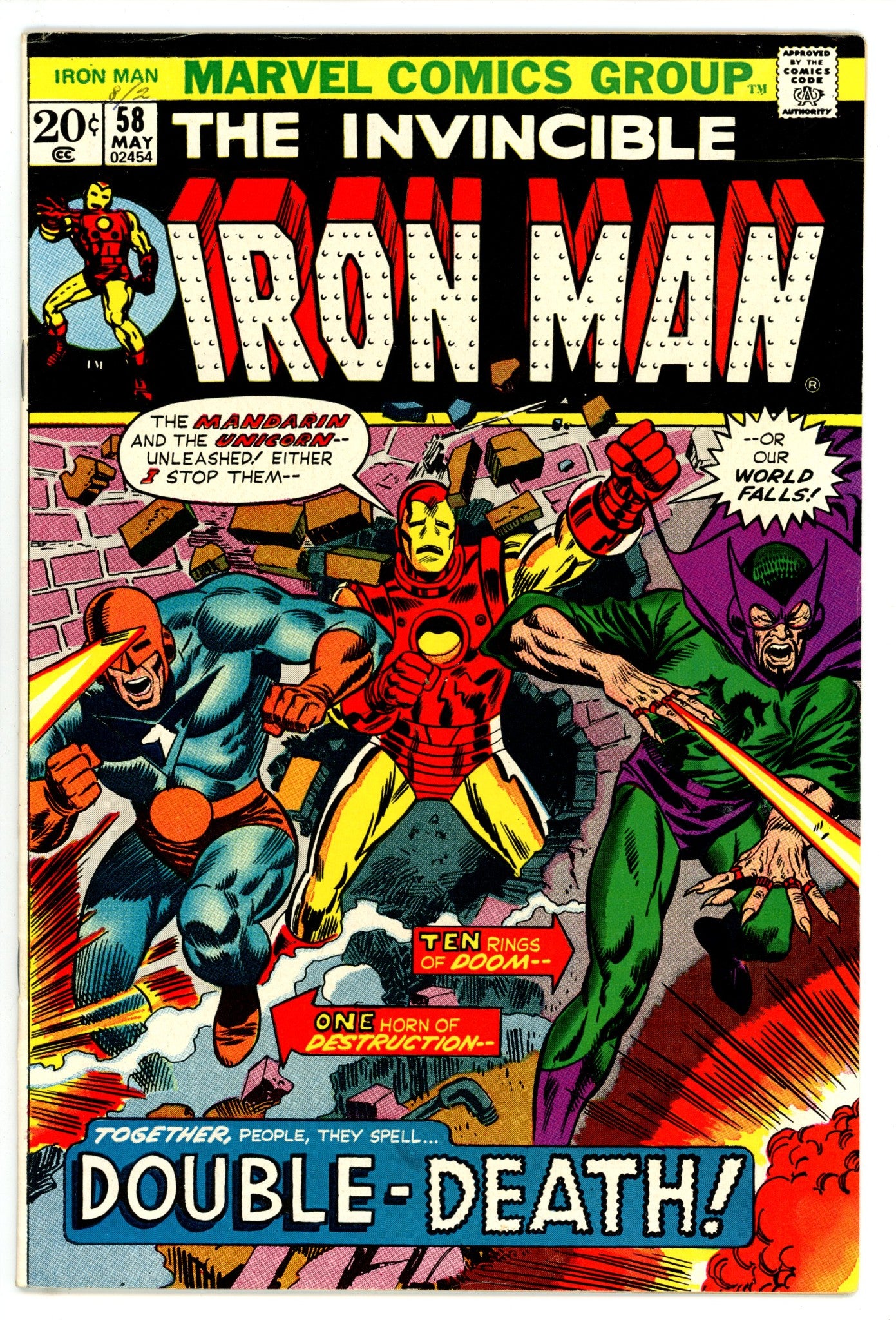 Iron Man Vol 1 58 VF- (7.5) (1973) 