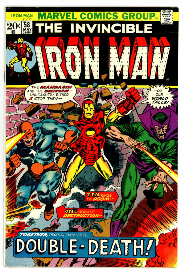 Iron Man Vol 1 58 VF- (7.5) (1973)