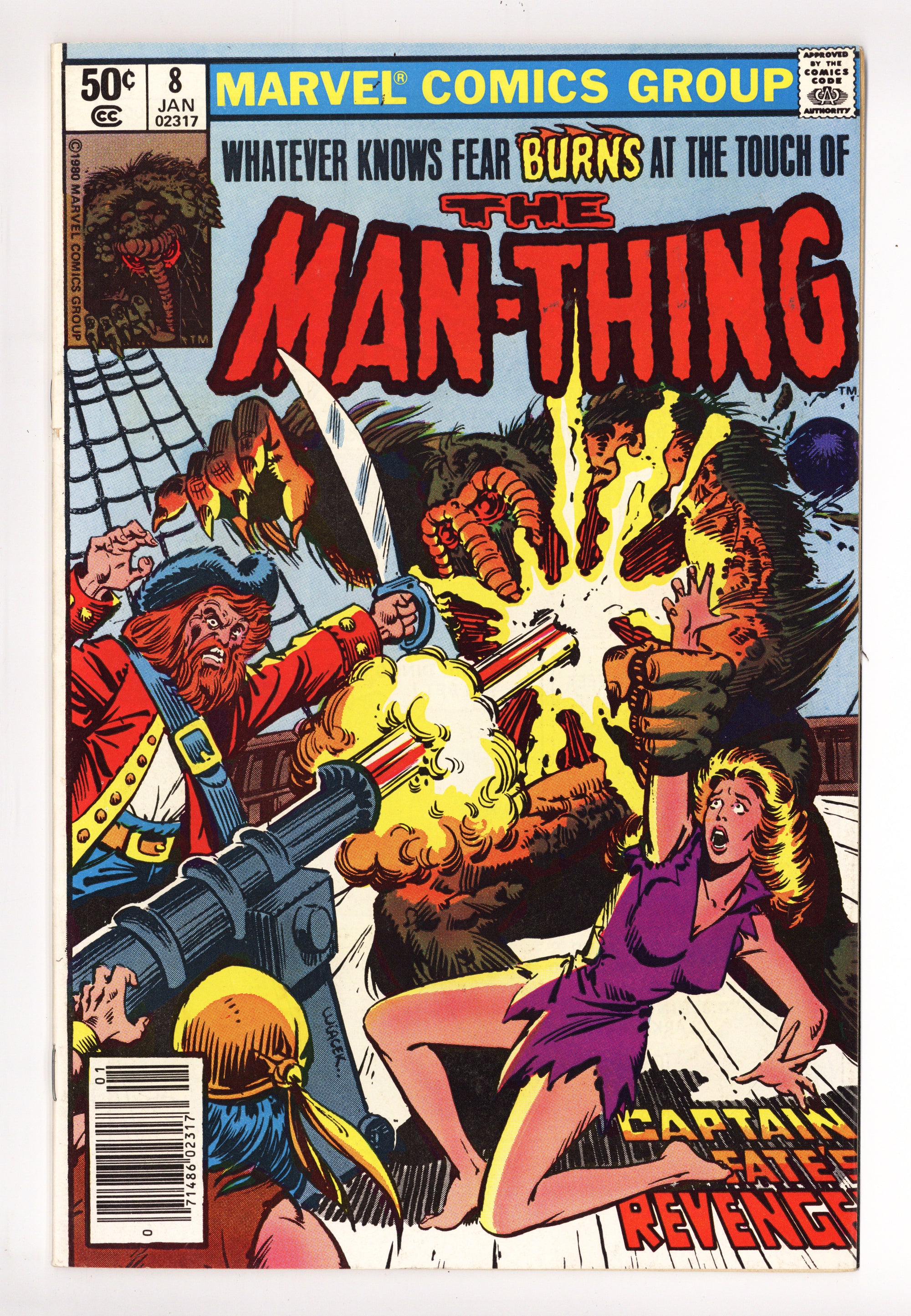 Man-Thing Vol 2 8 High Grade (1981) 