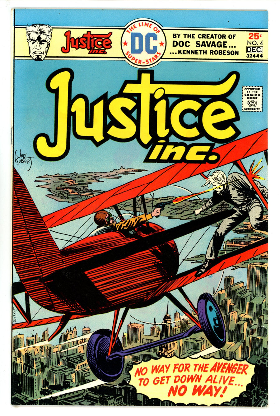 Justice, Inc. 4 VG+ (1975)