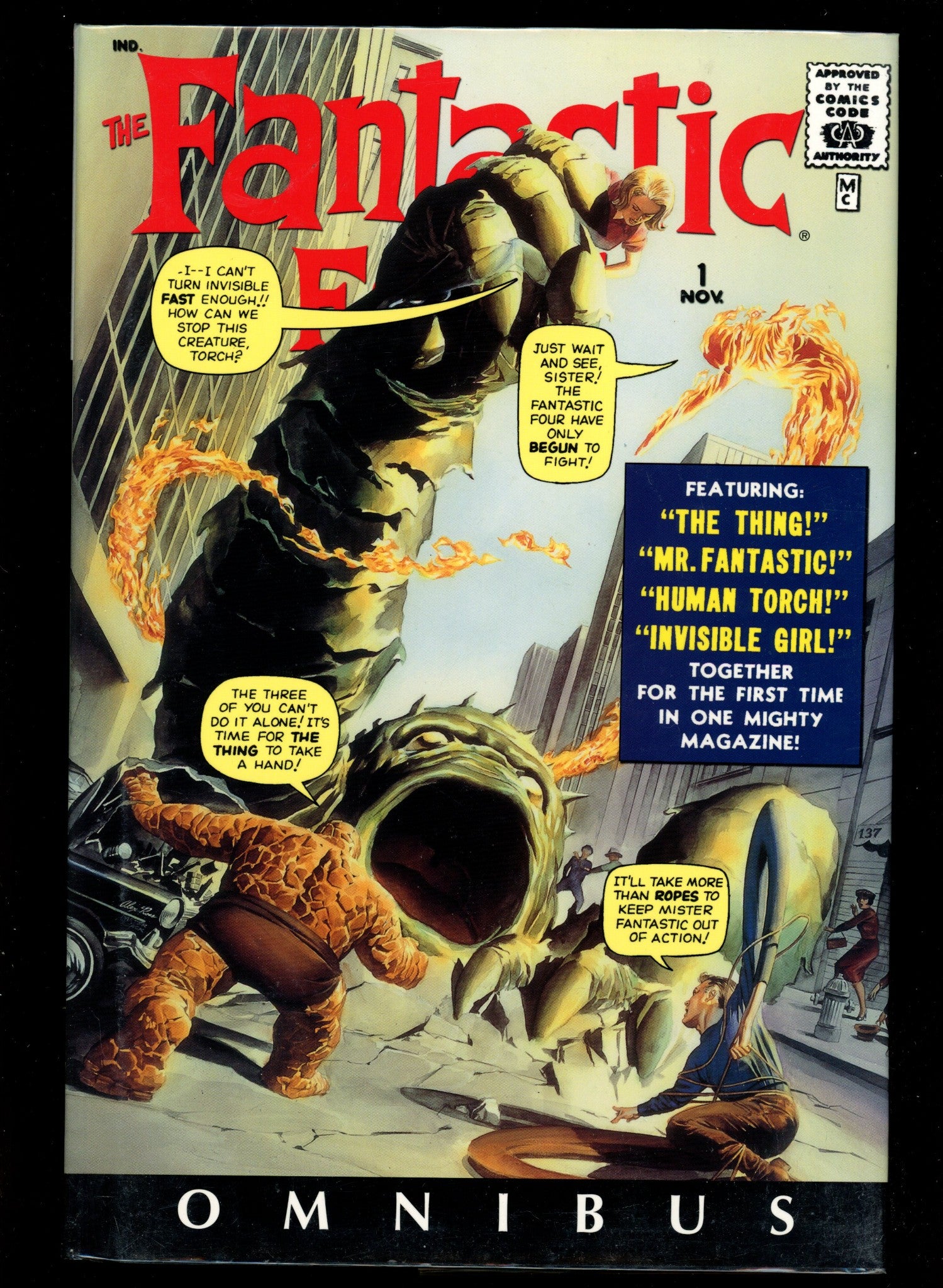 Fantastic Four Omnibus HC Vol 1 High Grade w/ Dustcover Jacket (2005) 