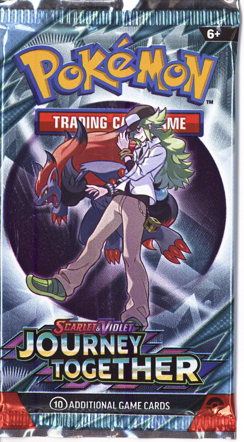Pokemon Journey Together Booster Pack 1 Single Pack Random Artwork, Sealed (2025) | CaptCan Comics CaptCan Comics Inc Pokemon Journey Together Booster Pack 1 Single Pack Random Artwork, Sealed (2025) | CaptCan Comics CaptCan Comics Inc