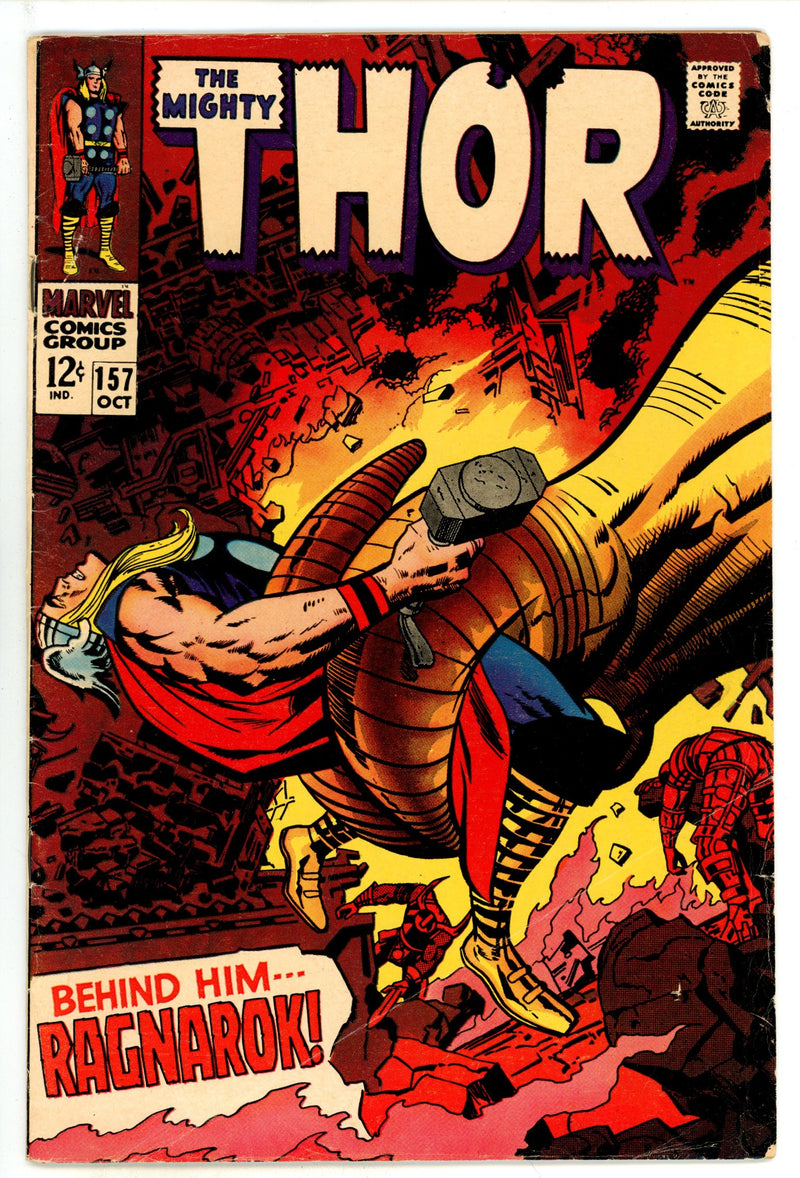 Thor Vol 1 157 VG+ (4.5) (1968) 