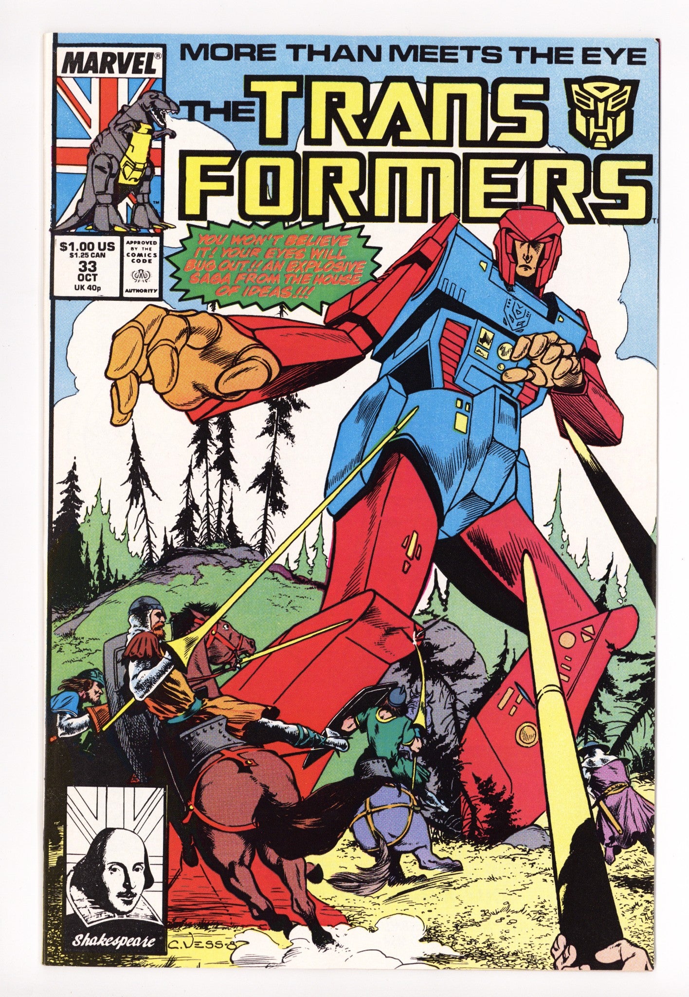 The Transformers 33 High Grade (1987) 