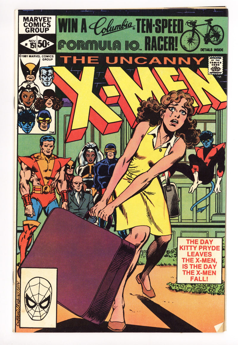 The Uncanny X-Men Vol 1 151 Mid Grade (1981) 