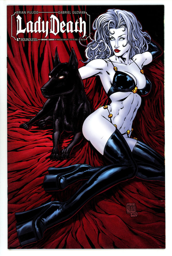 Lady Death: Origins - Cursed 1 Martin Variant NM (2012)