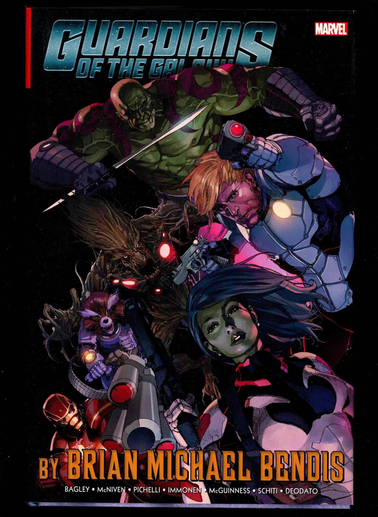 Guardians of the Galaxy by Brian Michael Bendis Omnibus HC Vol 1 Mid Grade (2016) 