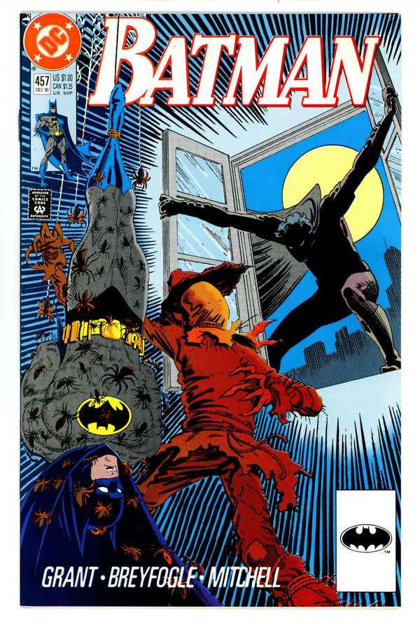 Batman Vol 1 457 NM- (9.2) 000 Error (1990)