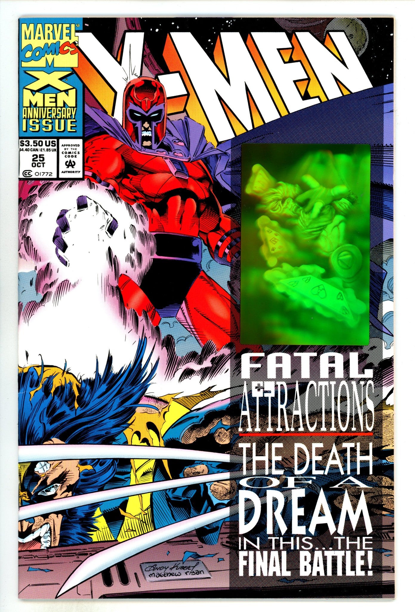 X-Men Vol 1 25  VF+ (8.5)  (1993)  Newsstand  