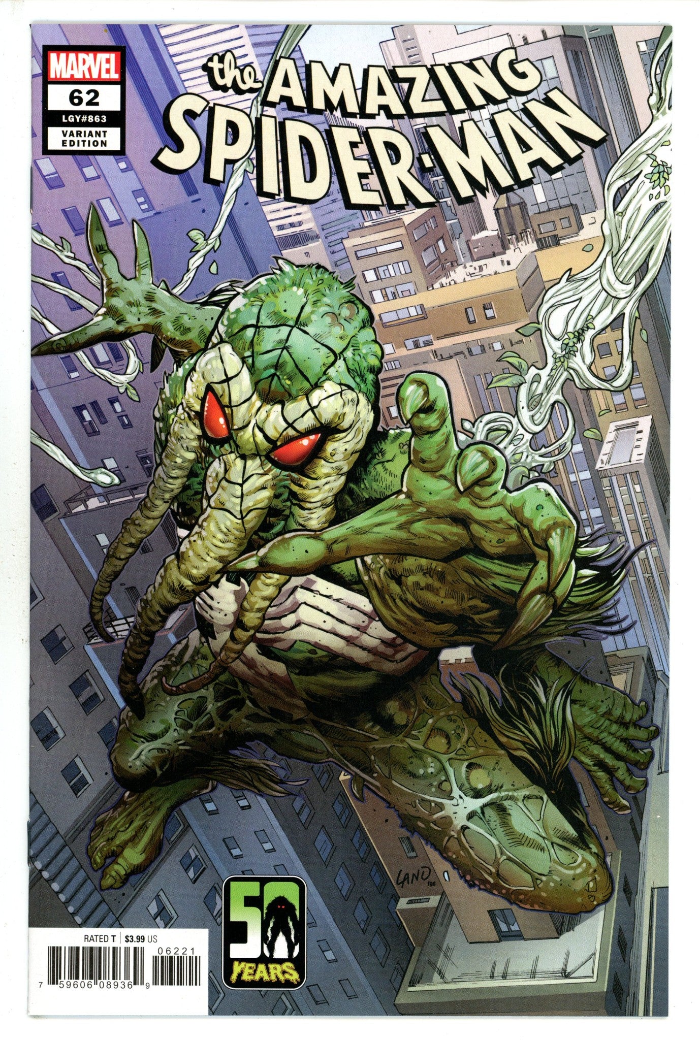 Amazing Spider-Man Vol 5 62 Land Variant (2021)