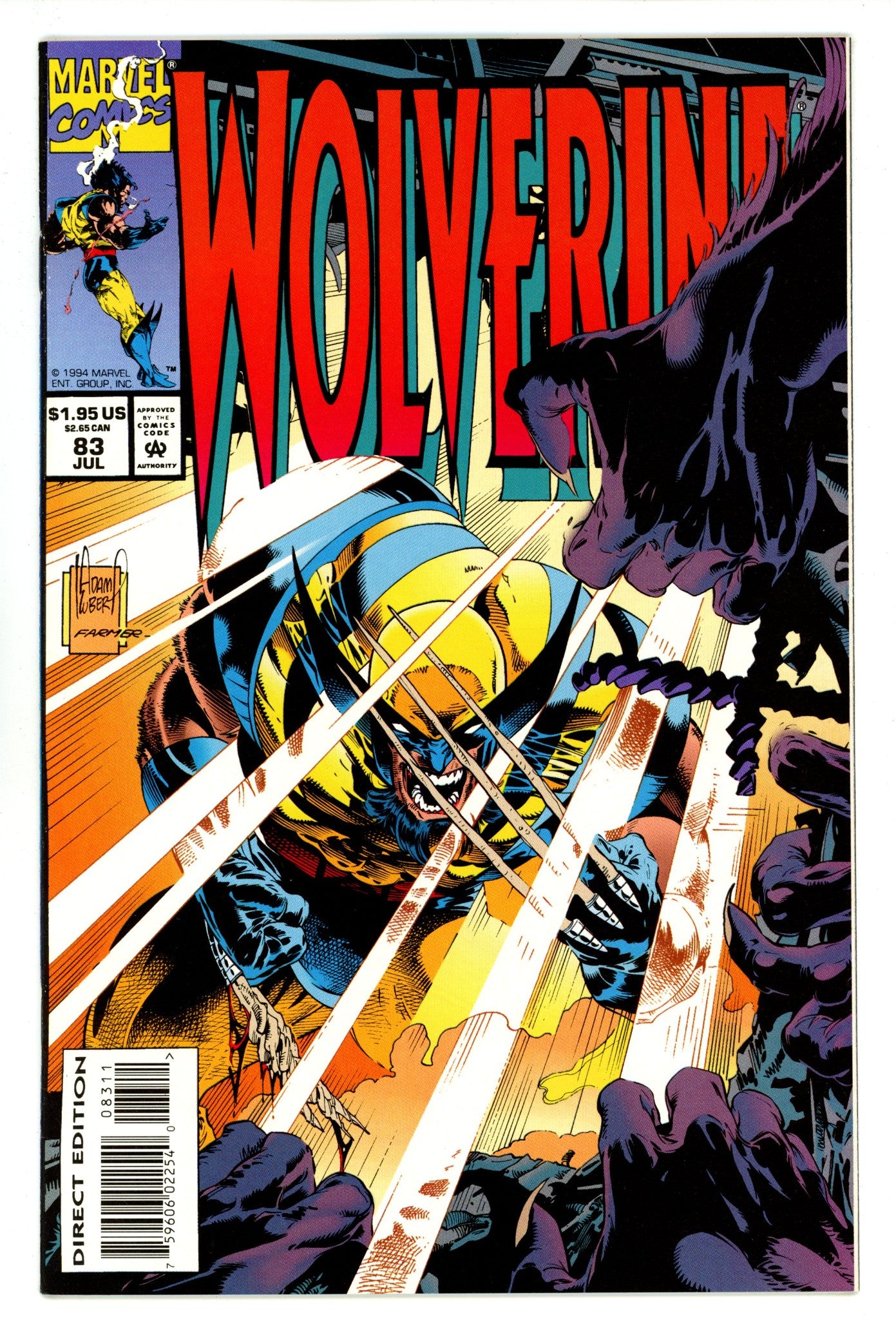 Wolverine Vol 2 83 High Grade (1994) 