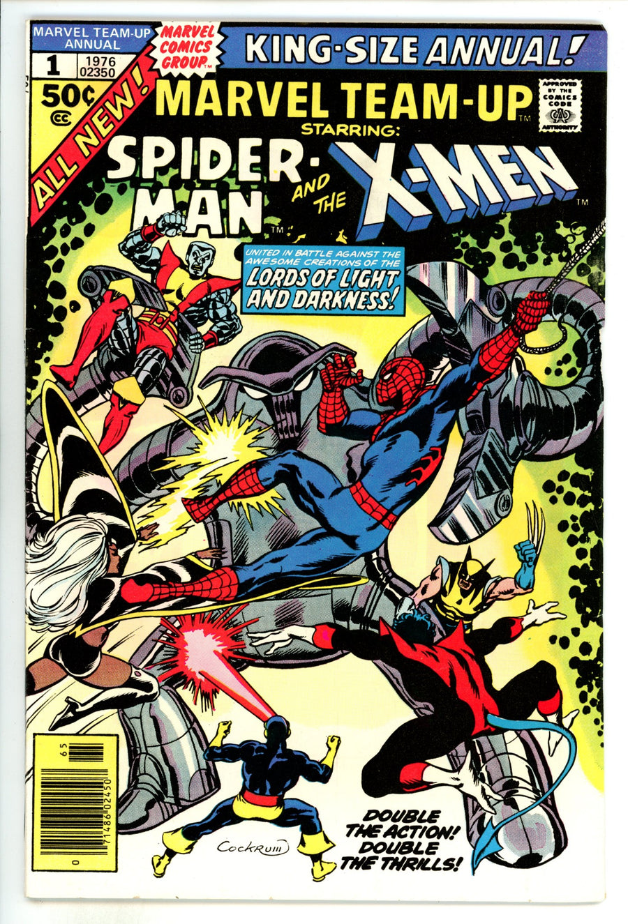 Marvel Team-Up Annual Vol 1 1  VF- (7.5)  (1976)  