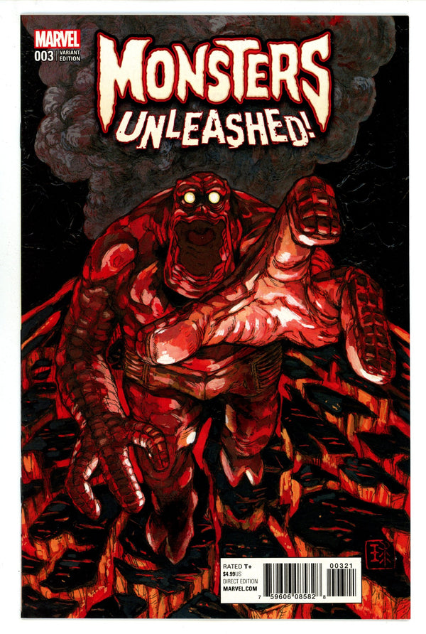 Monsters Unleashed Vol 2 3 High Grade (2017) Hayashida Variant