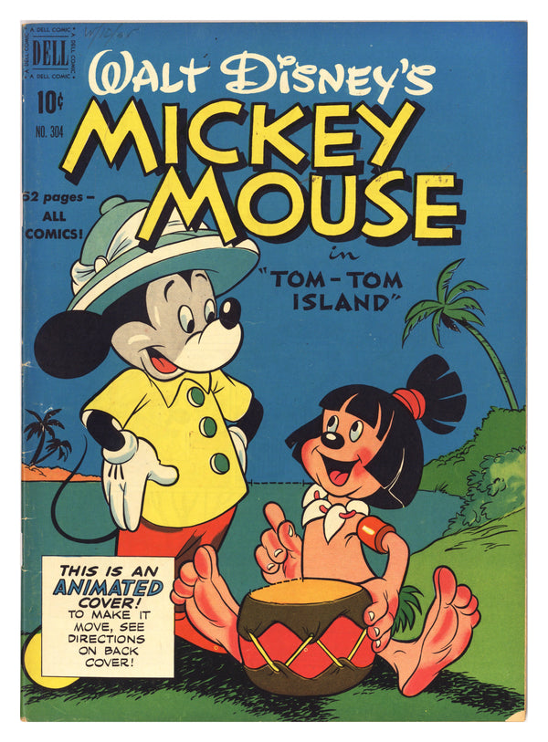 Four Color Vol 2 304 FN+ (6.5) Mickey Mouse (1950)
