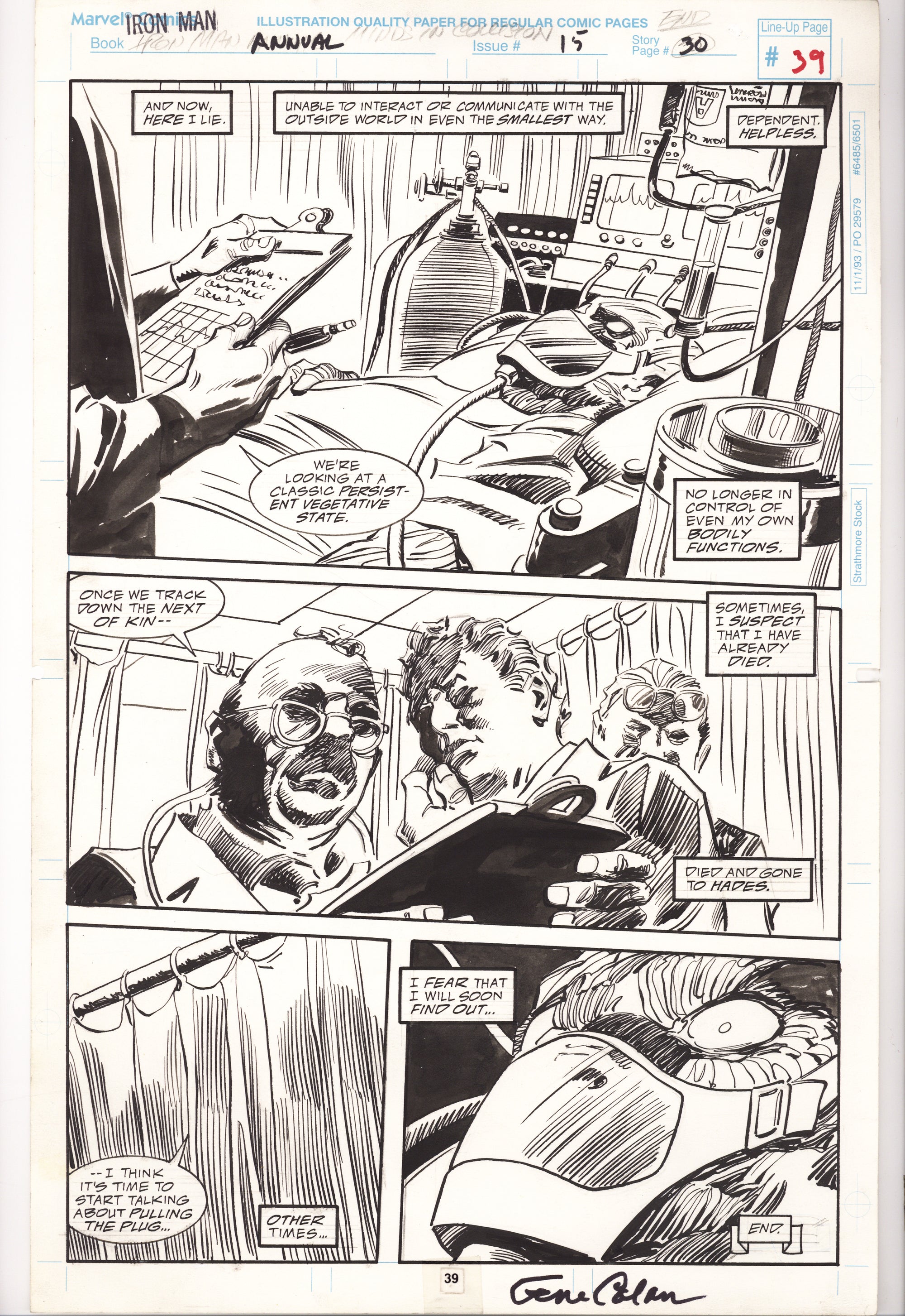 Iron Man Annual Vol 1 15 Gene Colan Art, Page #30 (1994) 