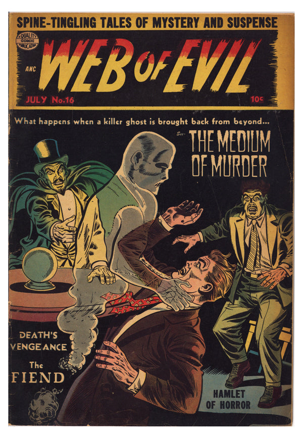 Web of Evil 16 VG+ (4.5) (1954)