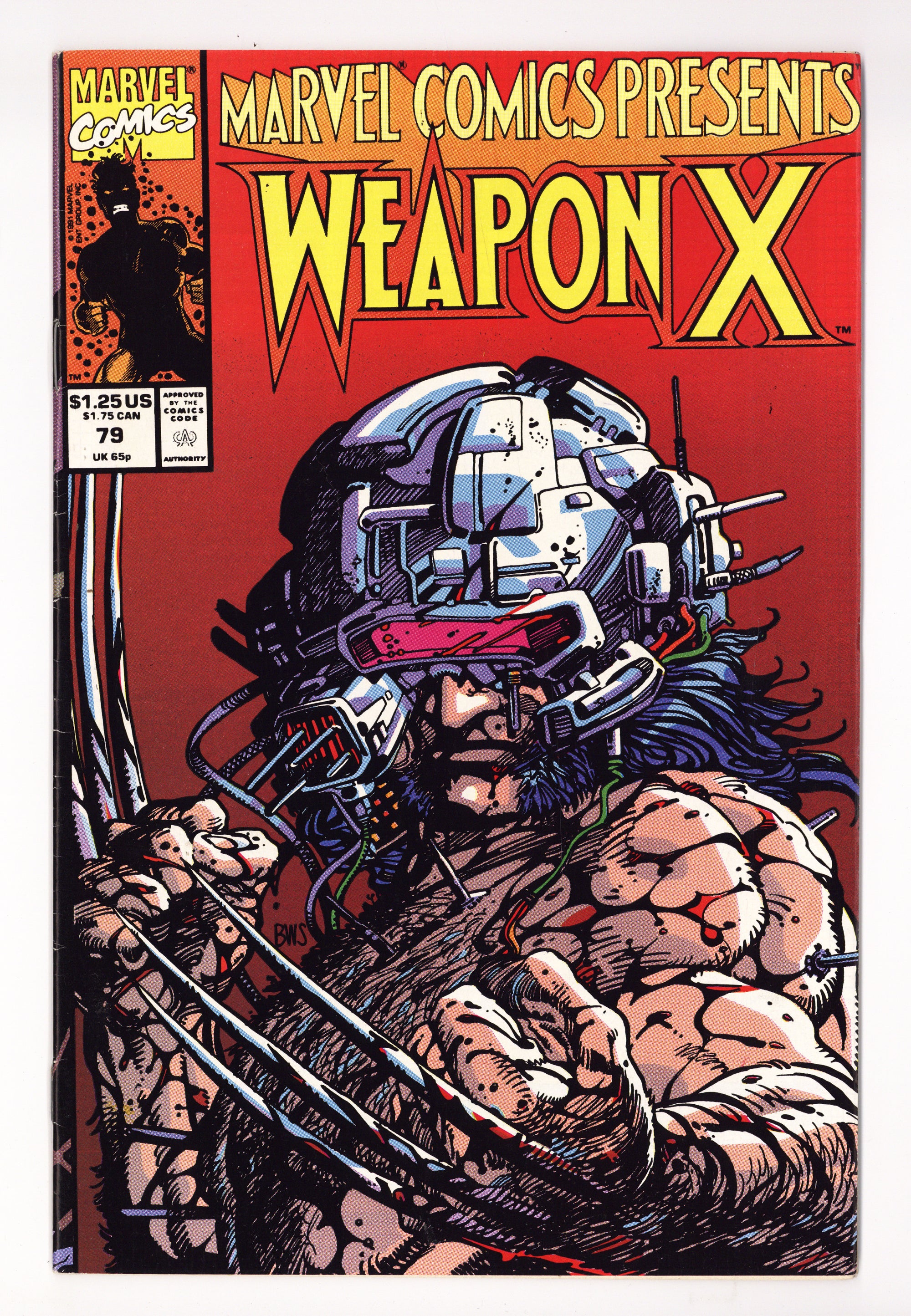 Marvel Comics Presents Vol 1 79  Mid Grade   (1991)        