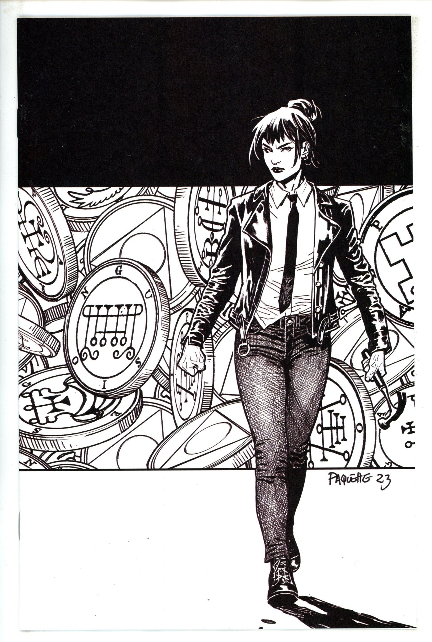 Damn Them All Vol NM- 7 Paquette B&W Virgin Incentive Variant (2023)
