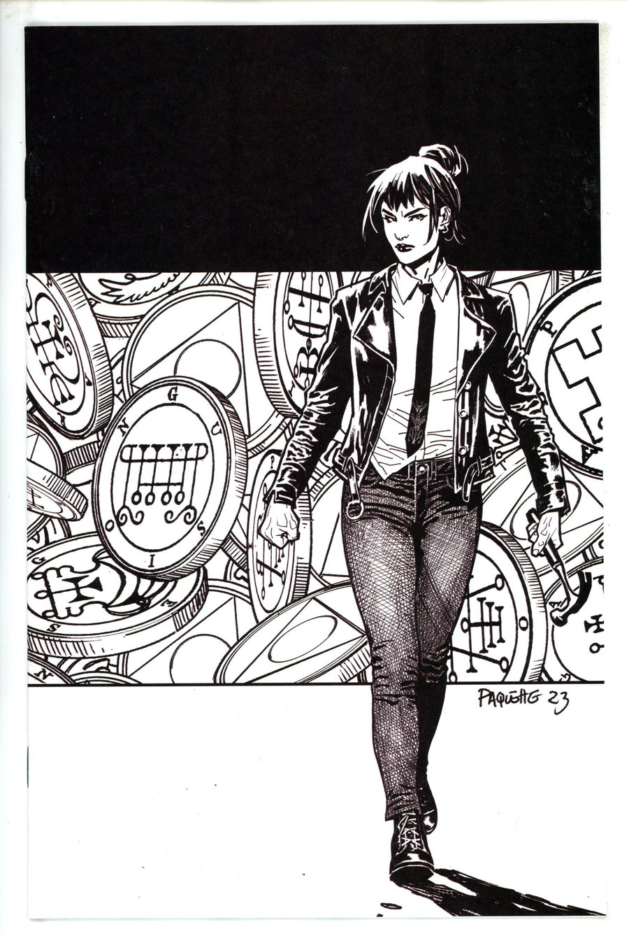 Damn Them All Vol NM- 7 Paquette B&W Virgin Incentive Variant (2023)