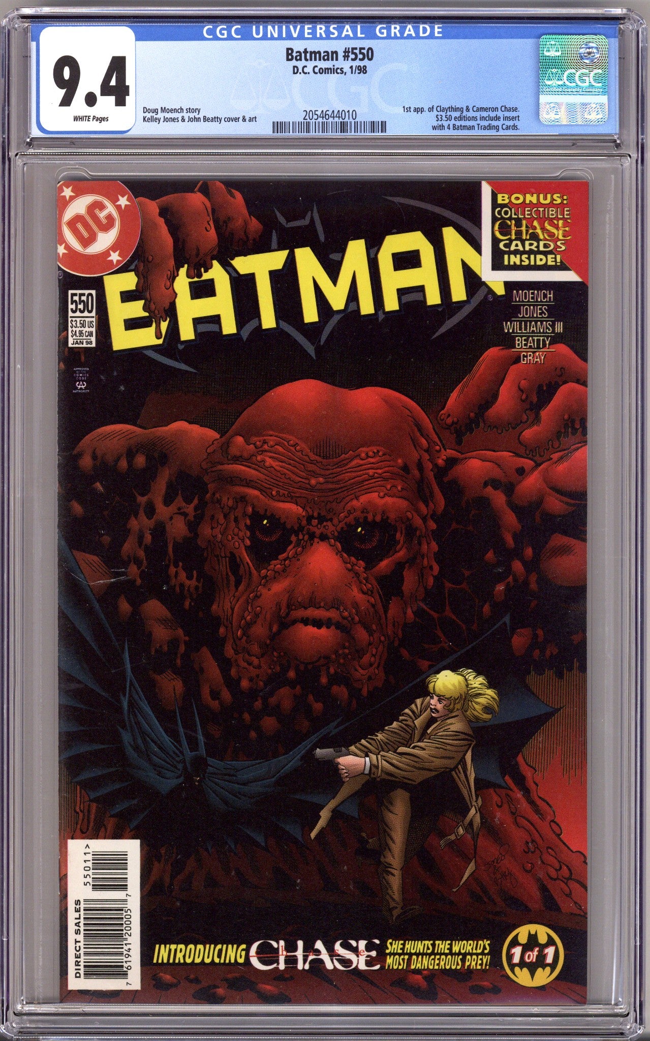 Batman Vol 1 550 CGC 9.4 (NM) (1998) 