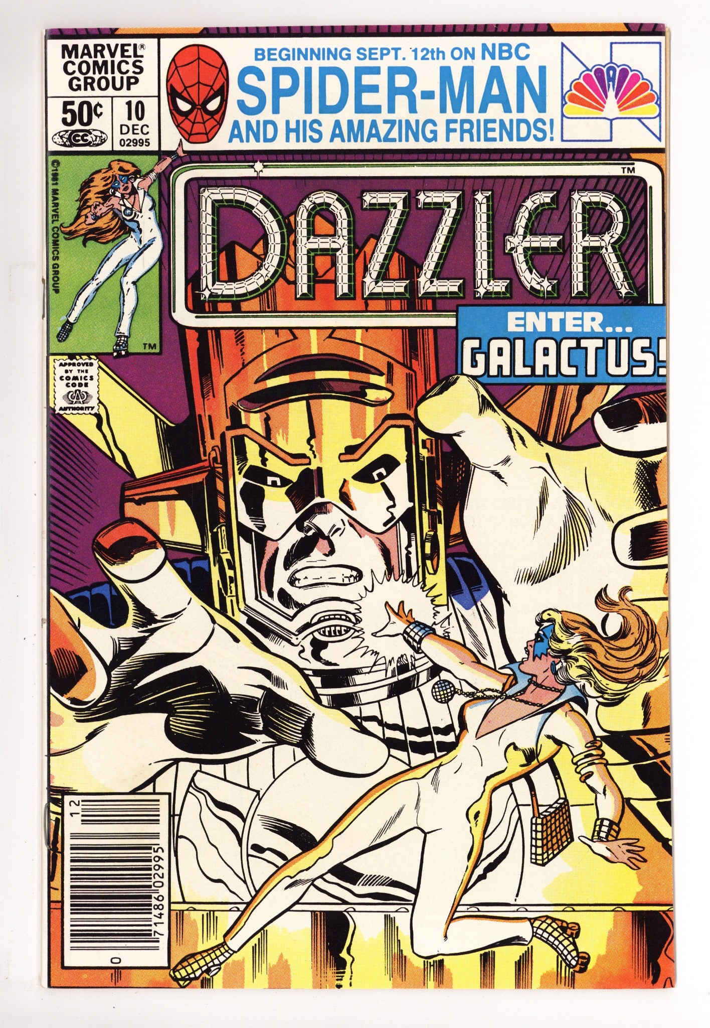 Dazzler Vol 1 10 High Grade (1981) Newsstand 
