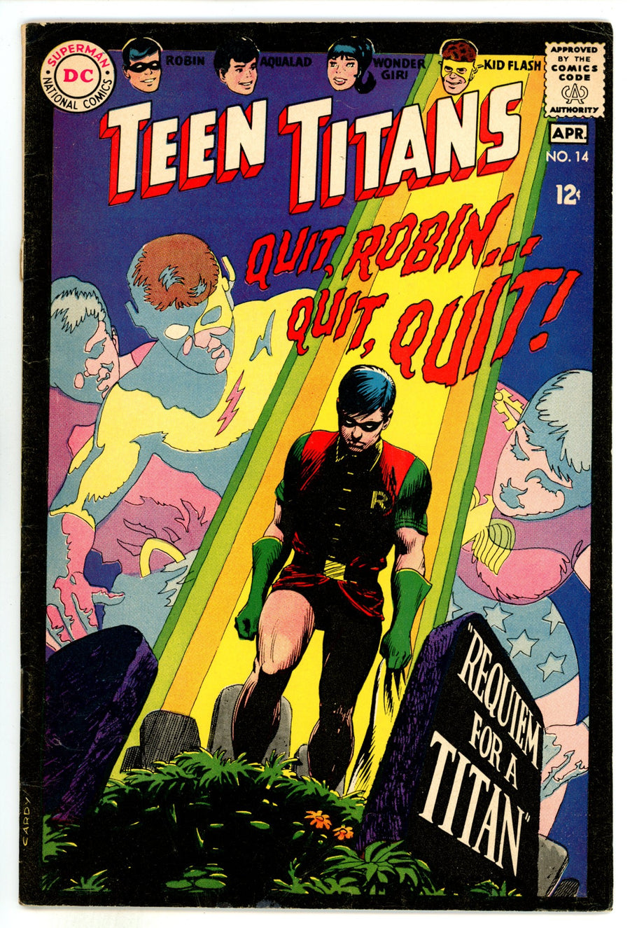 Teen Titans Vol 1 14 VG+ (4.5) (1968) 
