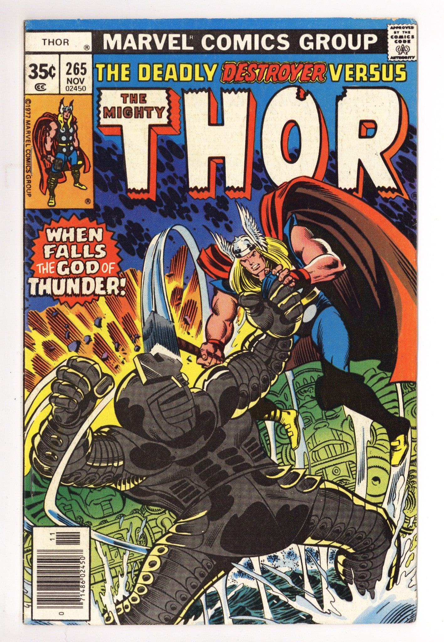 Thor Vol 1 265 Mid Grade (1977) 